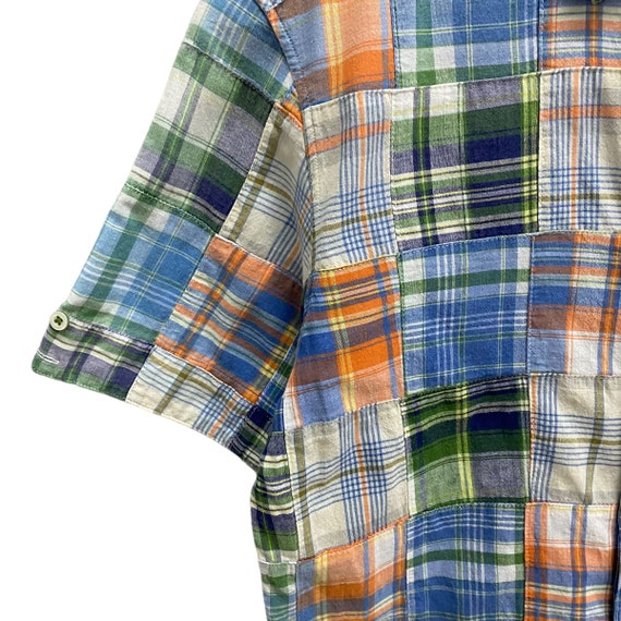 Vintage Boycottt Boro Patchwork Checkered Multico… - image 4