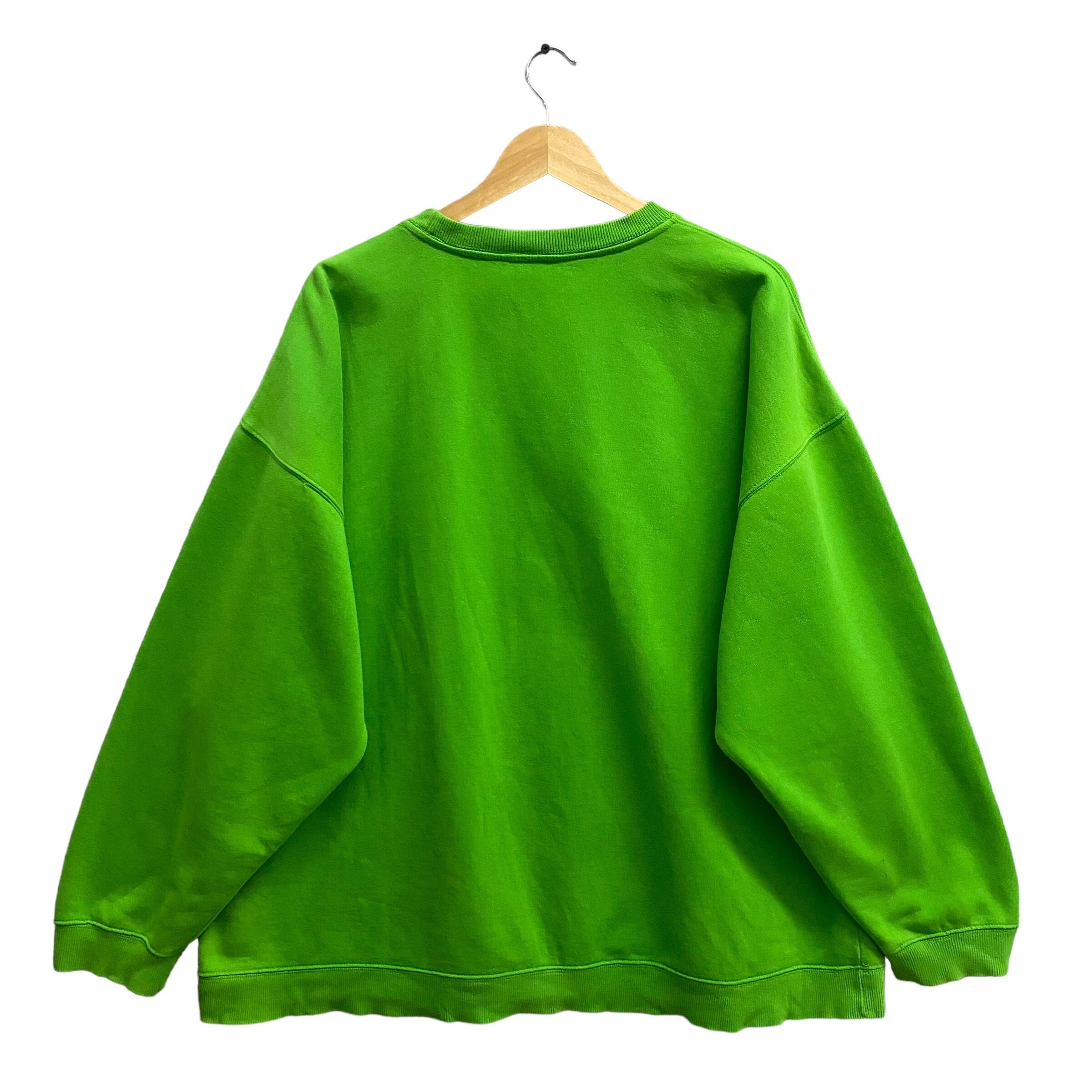Vintage M&m's Green Sweatshirt Boxy Size XL Chocolate Candy