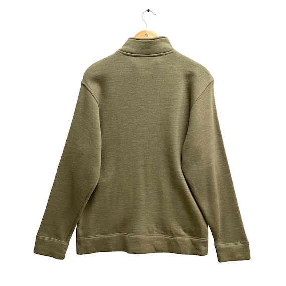 Vintage Lacoste La Chemise Brown Sweatshirt Size … - image 5