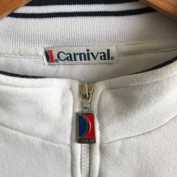 Vintage Carnival Embroidered Logo Crewneck Sweats… - image 7