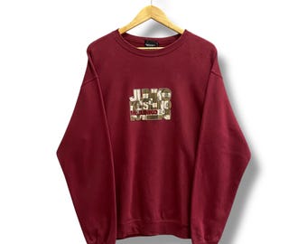 レア！ミスタージュンコ J2 ビッグロゴ刺繍入りヴィンテージクルー