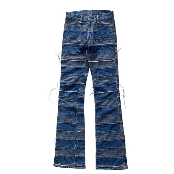 『入手困難』HYSTERIC GLAMOUR vintage jeans Pre-owned] Hysteric Glamour Hysteric Glamour Damaged Jeans