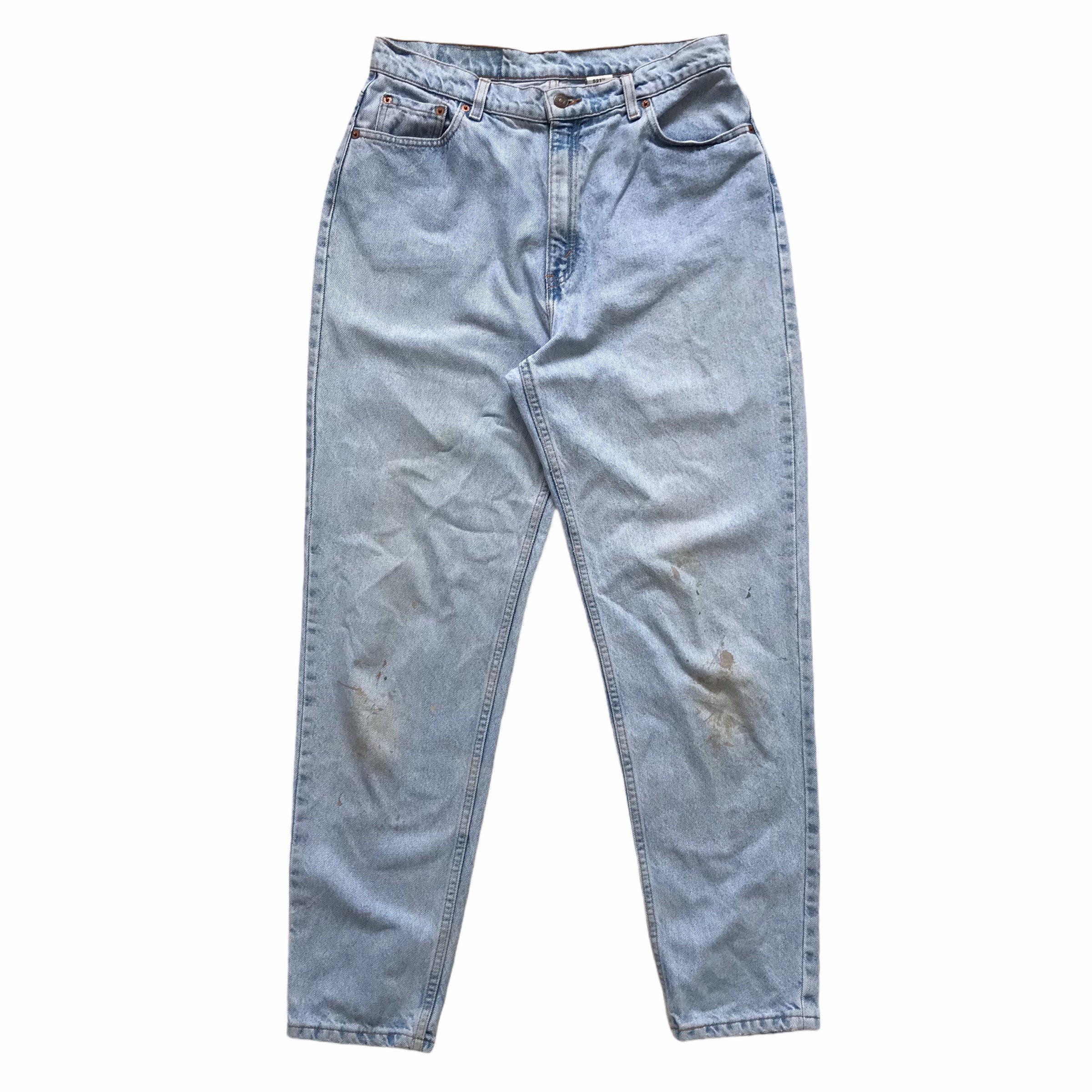 Vintage 90s Levis 521 Tapered Fit/leg 