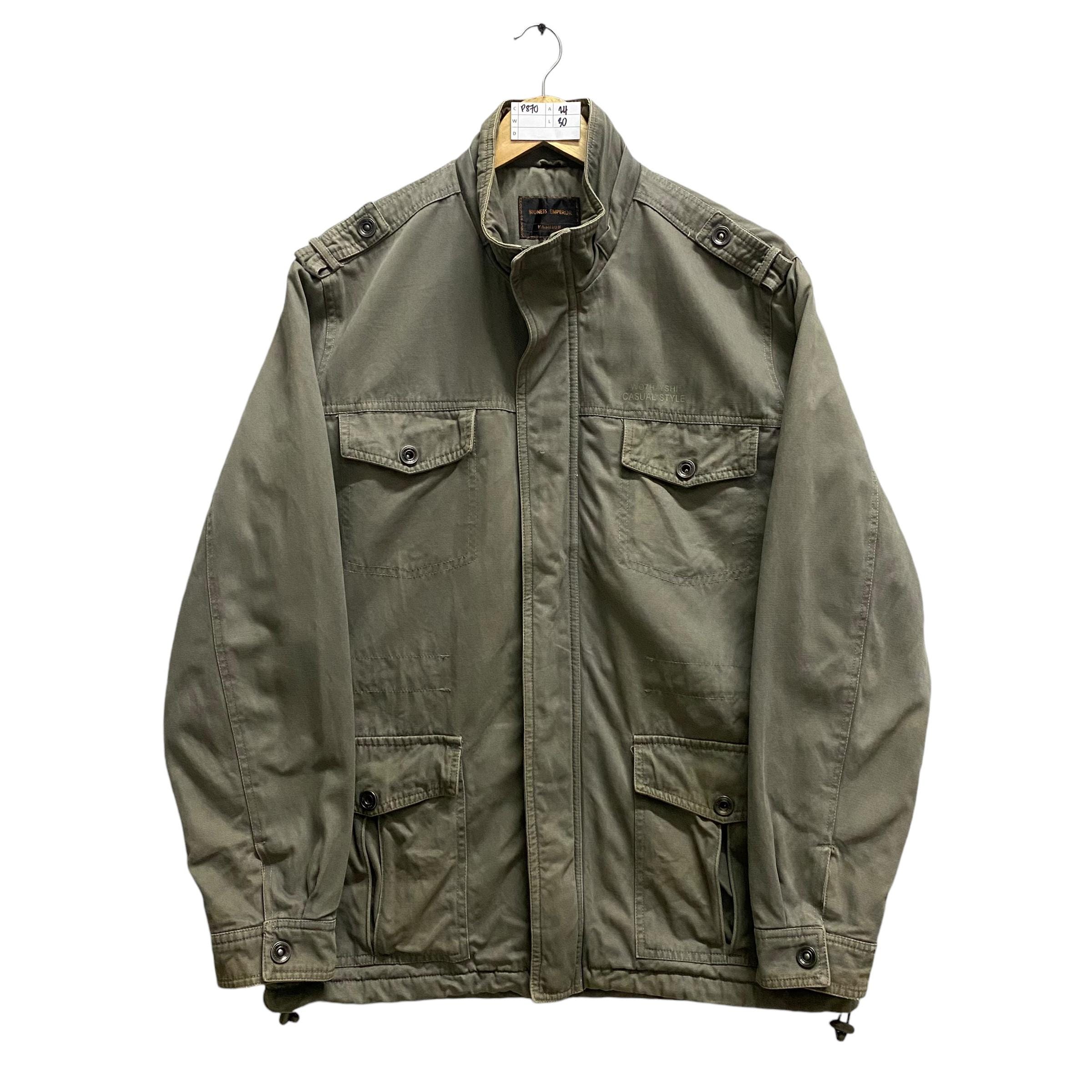 Retro fashion style emperor jacket deals