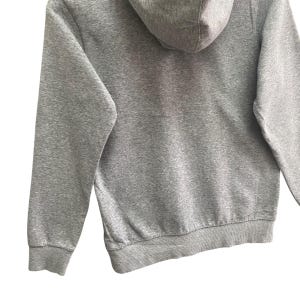 Sudadera con capucha vintage Nike Air Jordan Fly Grey para niños, talla L, con logo Jump Man, estilo urbano juvenil Y2K. imagen 7