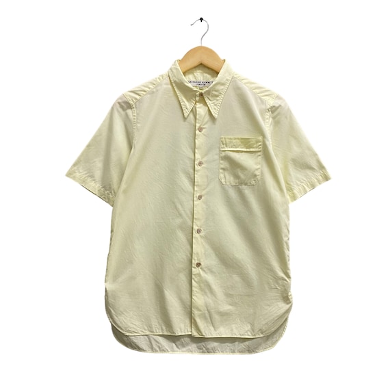 Vintage Katharine Hamnett London Casual Shirt Oxfords Medium Vintage Katharine Hamnett London Casual Shirt Oxfords Medium