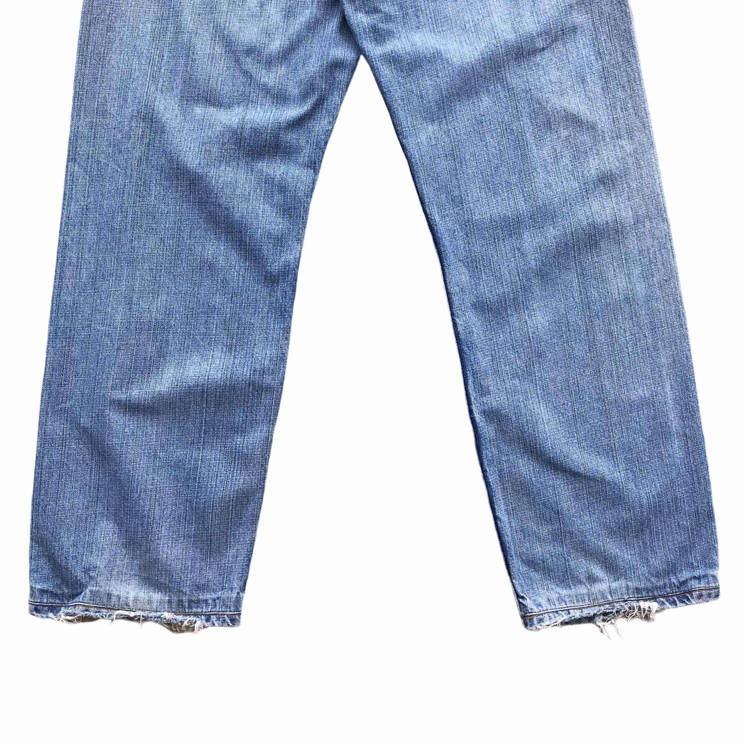 Vintage 00s Levis 569 Light Blue Size 34 Levis Zipper Front