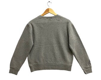 \"90s ラルフローレン\" crewneck sweatshirt 7f グレー POLO RALPH LAUREN - Women Arctic Fleece Knit Long Sleeve