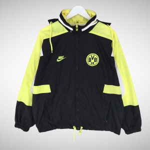 Vintage Nike BVB Windbreaker Jacket Zipper Streetwear Baggy