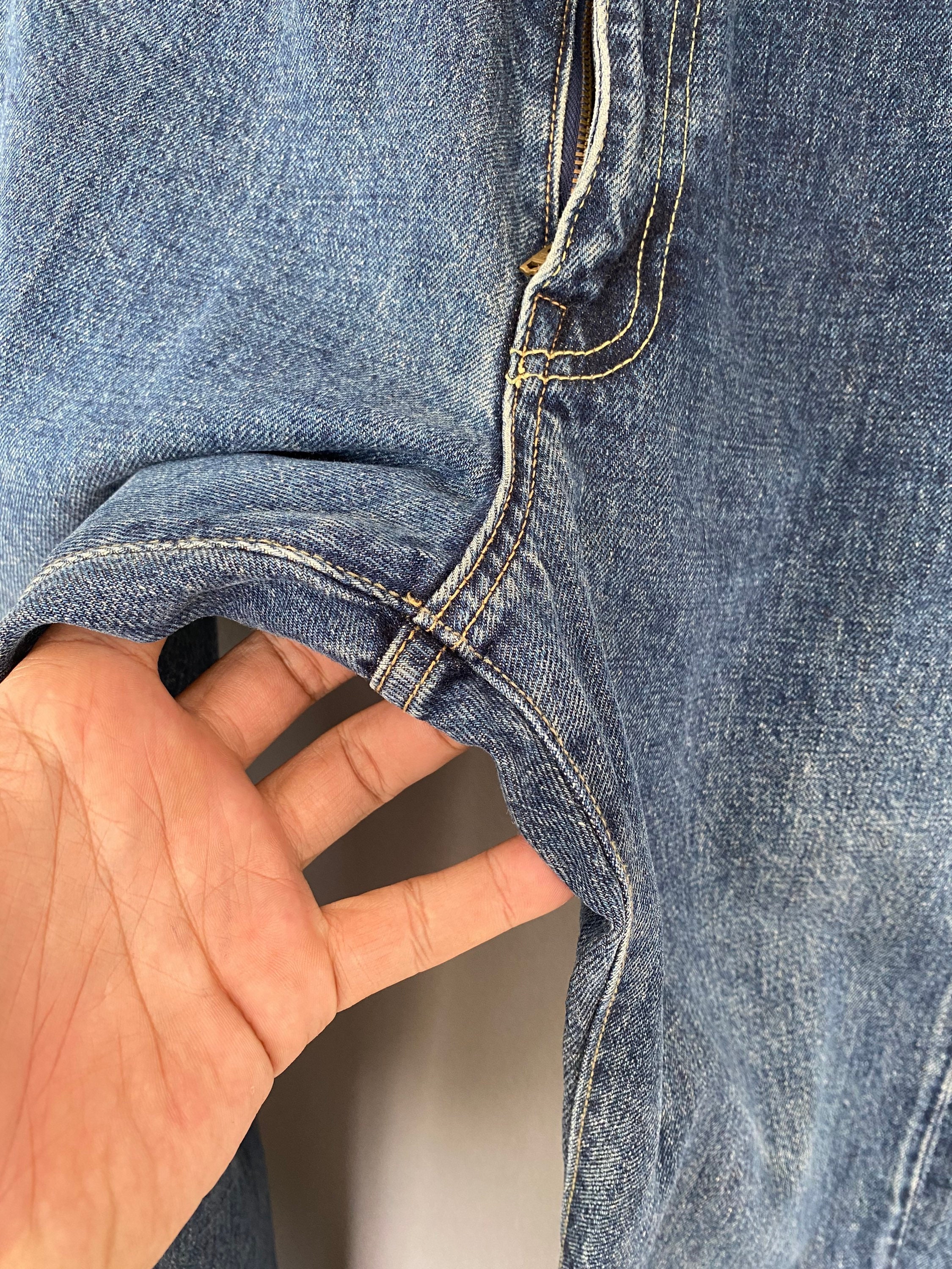 Vintage Bobson Blue Jeans Size 26 Bobson Jeans Zipper Fly Bobson