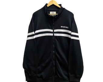 Vintage Ecko Unltd Black Sweatshirt 3XL Ecko Unltd Crewneck Ecko Unlimited Sweater Zipper Pullover Embroidered Logo Ecko Unltd Jumper