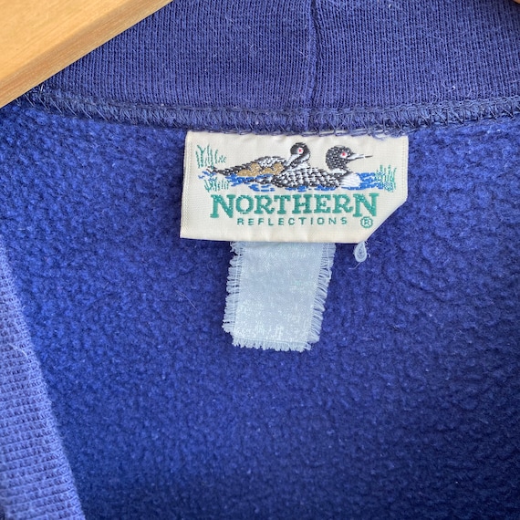 Vintage Northern Reflections Navy Sweatshirt Smal… - image 10