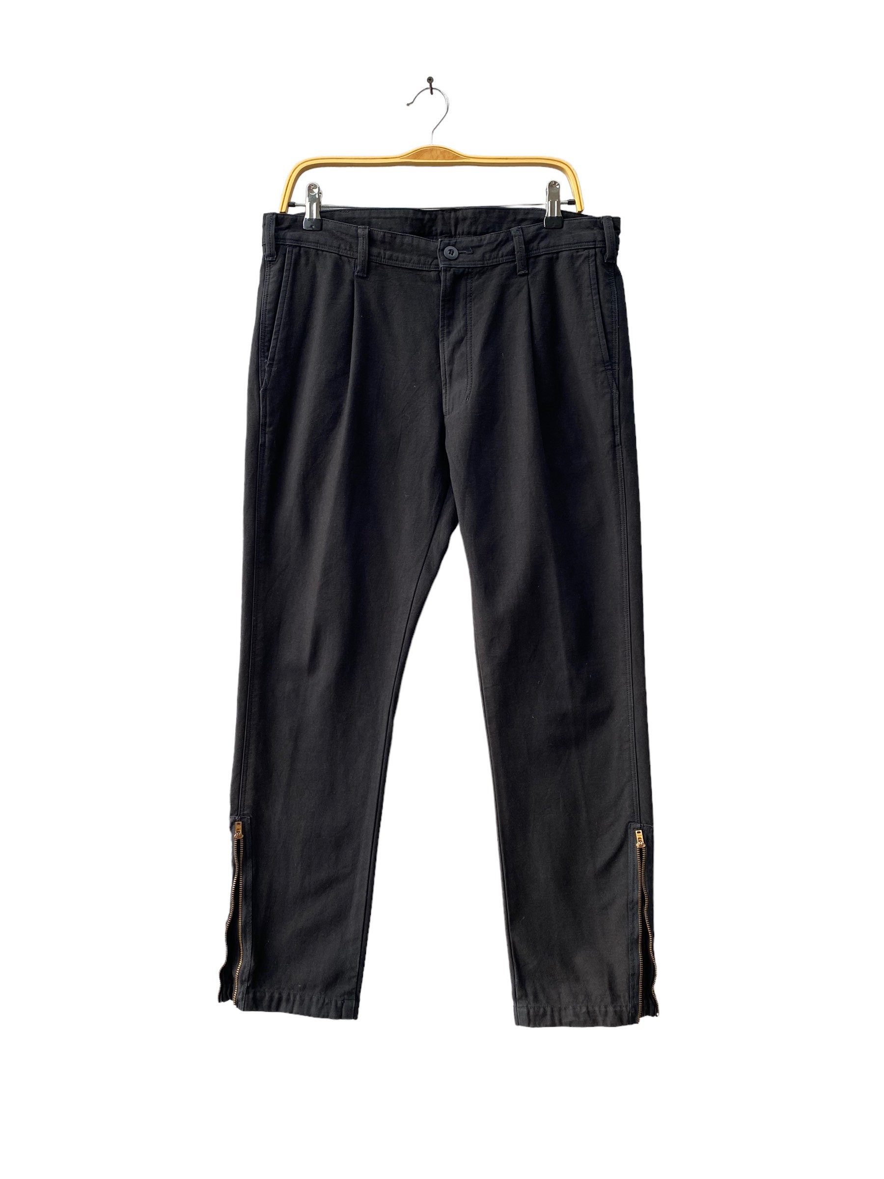 Vintage Japanese Brand Haku Black Trouses Pant Size 33 Haku