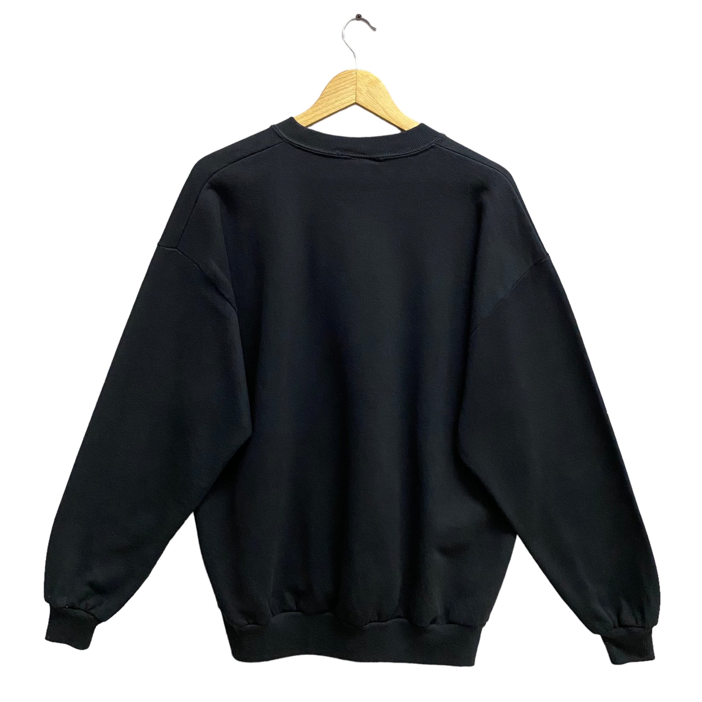 Vintage Golf Black Sweatshirt Unisex Xlarge Golf Crewneck Golf