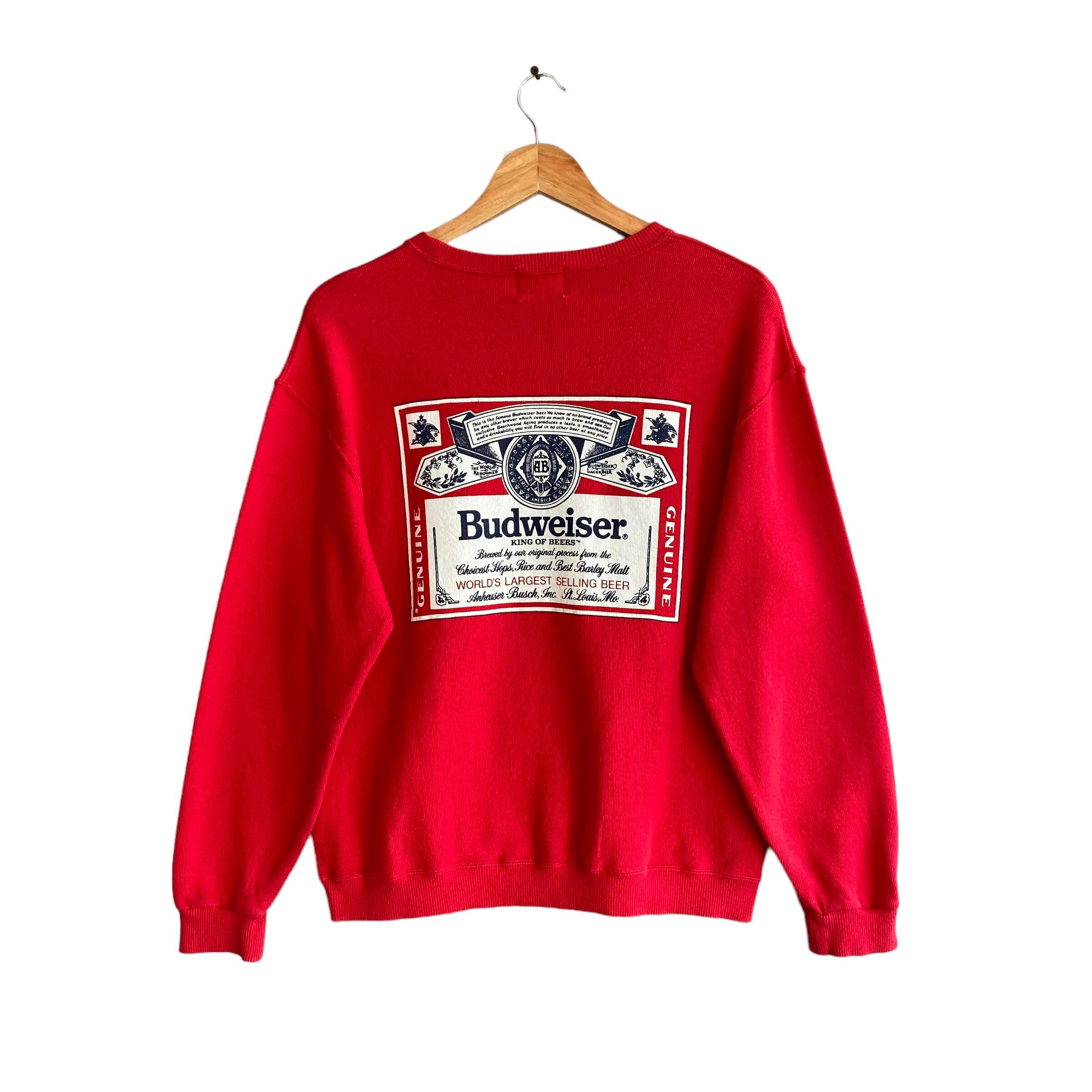 Budweiser Sweatshirt - Etsy