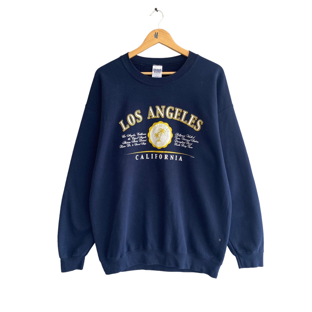 Navy los angeles sweatshirt hotsell