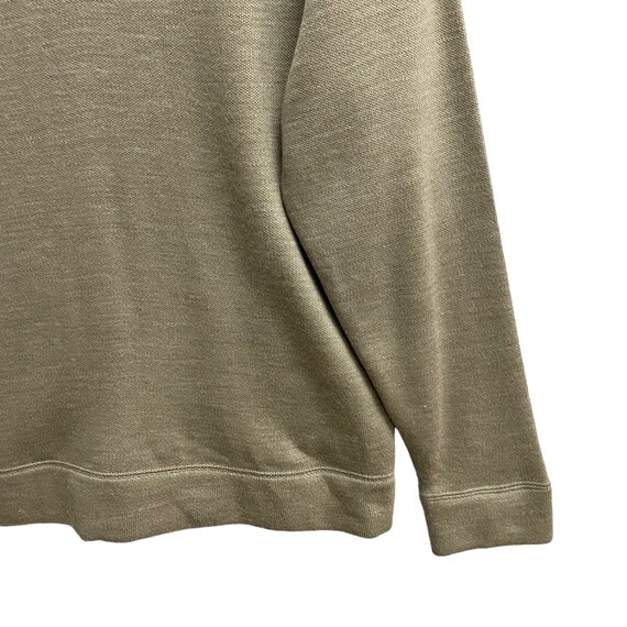 Vintage Lacoste La Chemise Brown Sweatshirt Size … - image 6