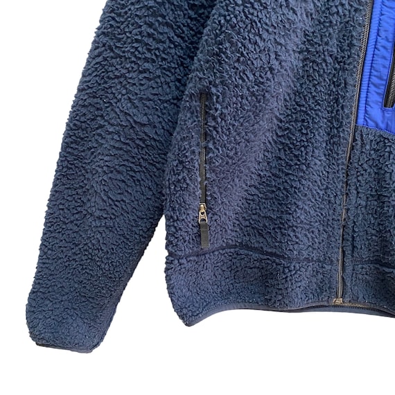 Vintage Patagonia Polartec Zipper Fleece Sweater … - image 4