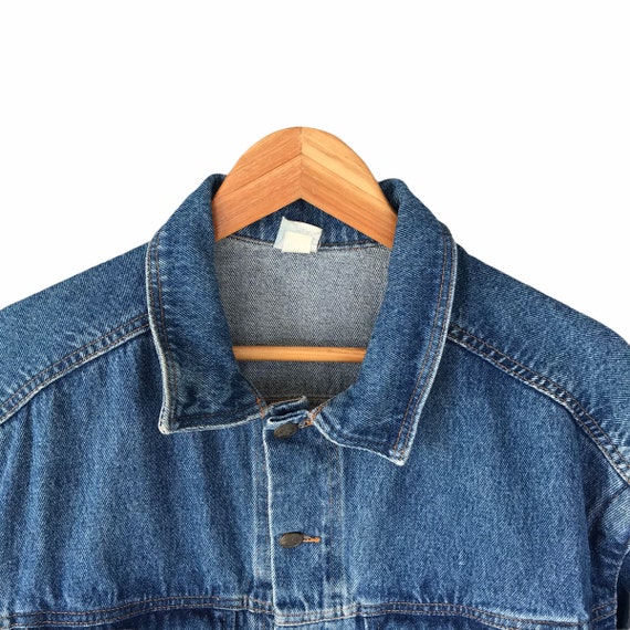 Vintage 90s Wild Jeans Trucker Jacket Size Large Wild Jeans