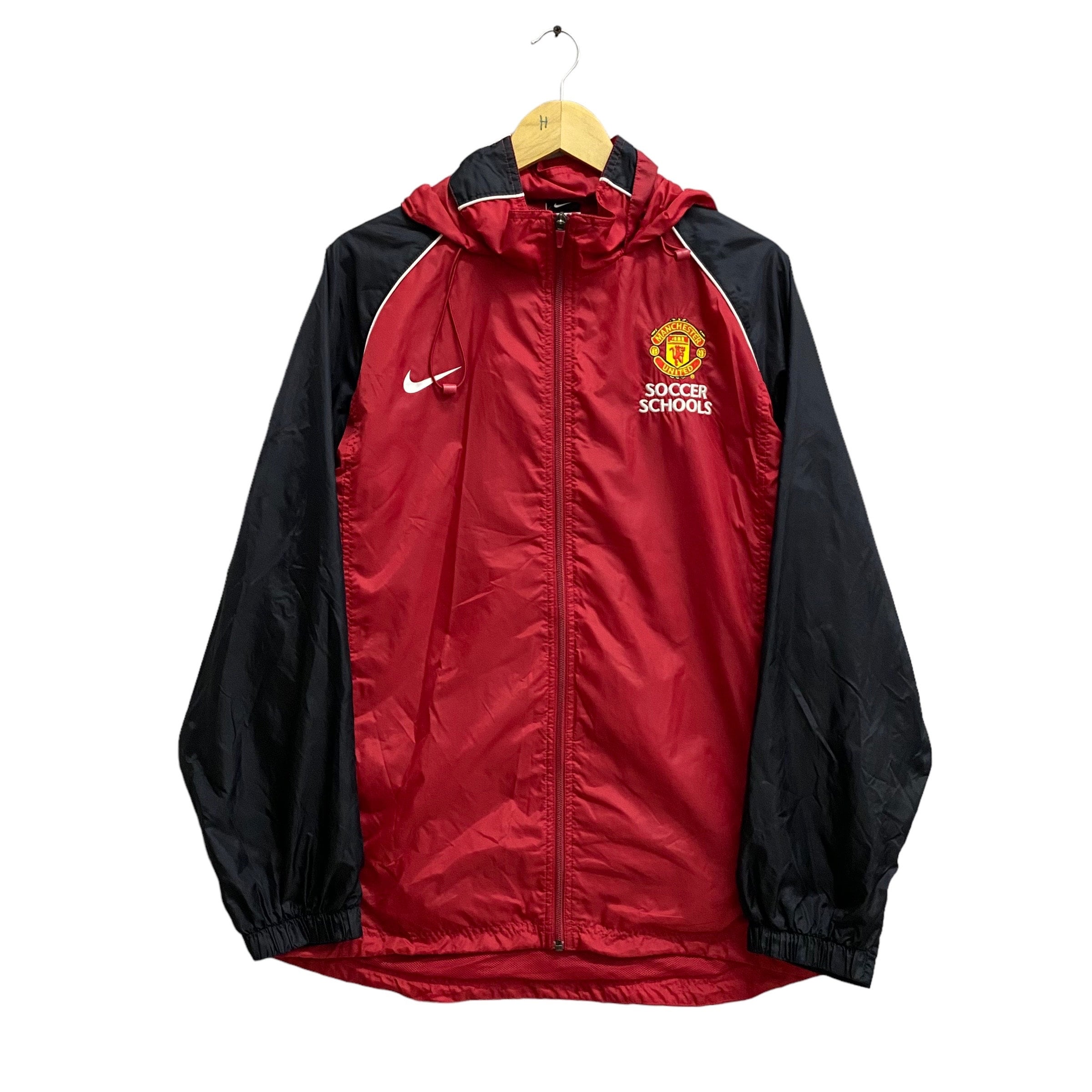 Chandal Futbol Manchester United Ninos Roja 2020 21 / Chaqueta Con Capucha  y Pantalon Entrenamiento