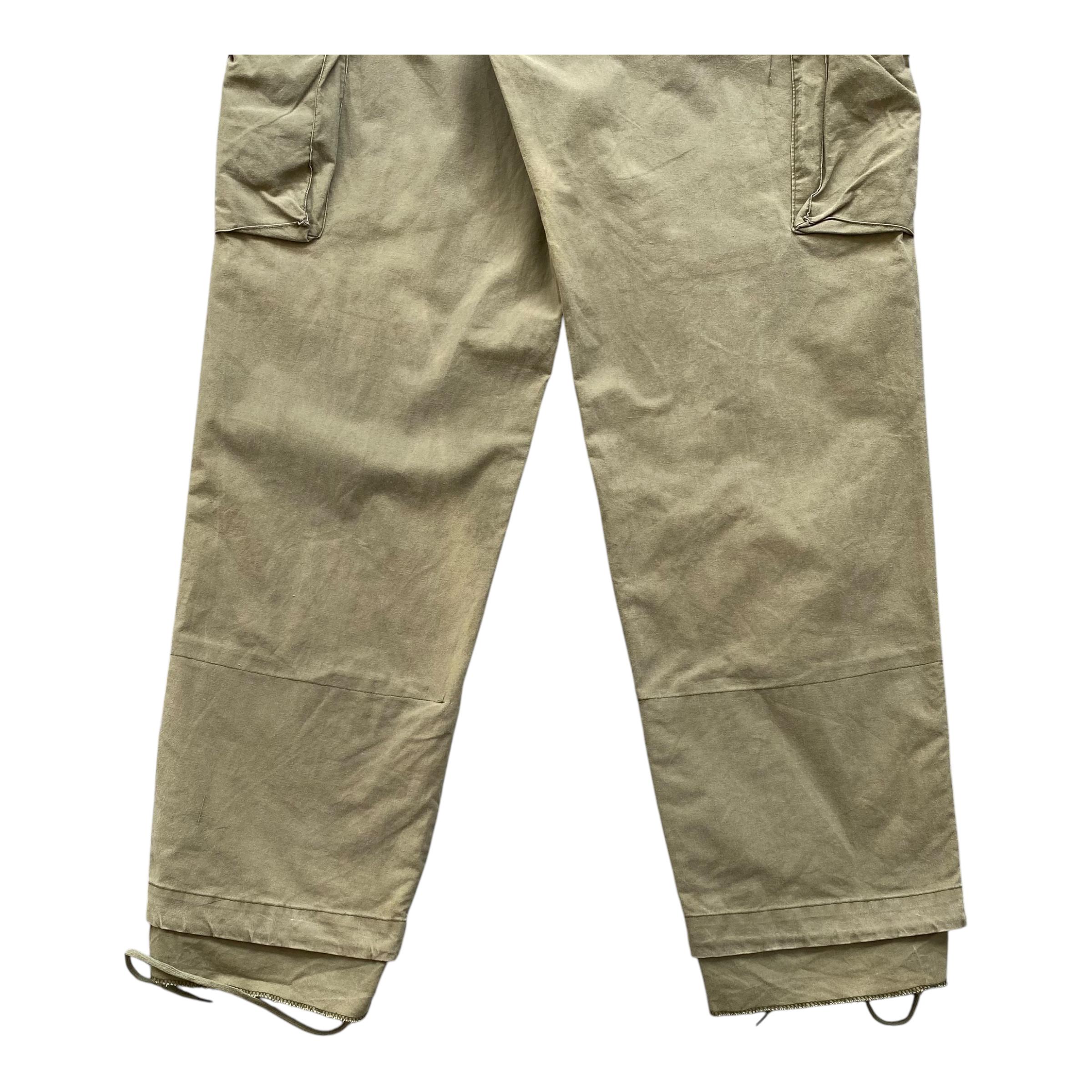 Vintage 90's Japanese Brand Militaire Cargo Multipocket Utility