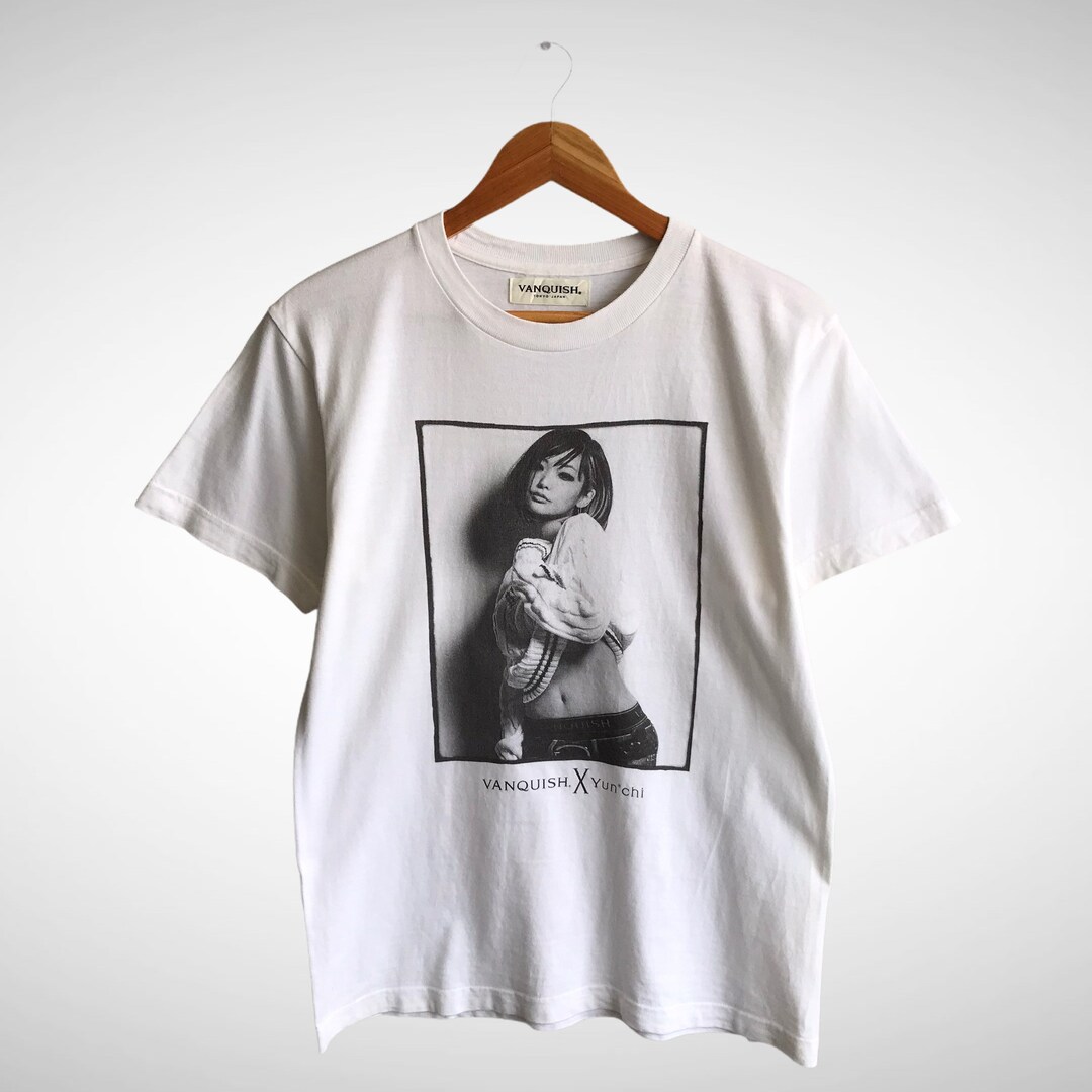 Vintage Vanquish Tokyo Japan X Yun Chi White Tshirt Women Vintage Vanquish Tokyo Japan X Yun Chi White Tshirt Women