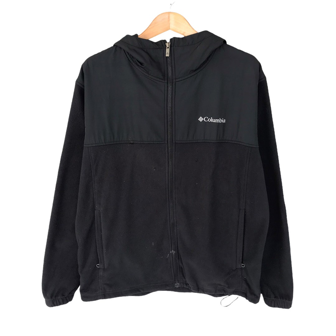 Vintage Columbia Sportwear Company Black Fleece Jacket Size Vintage Columbia Sportwear Company Black Fleece Jacket Size