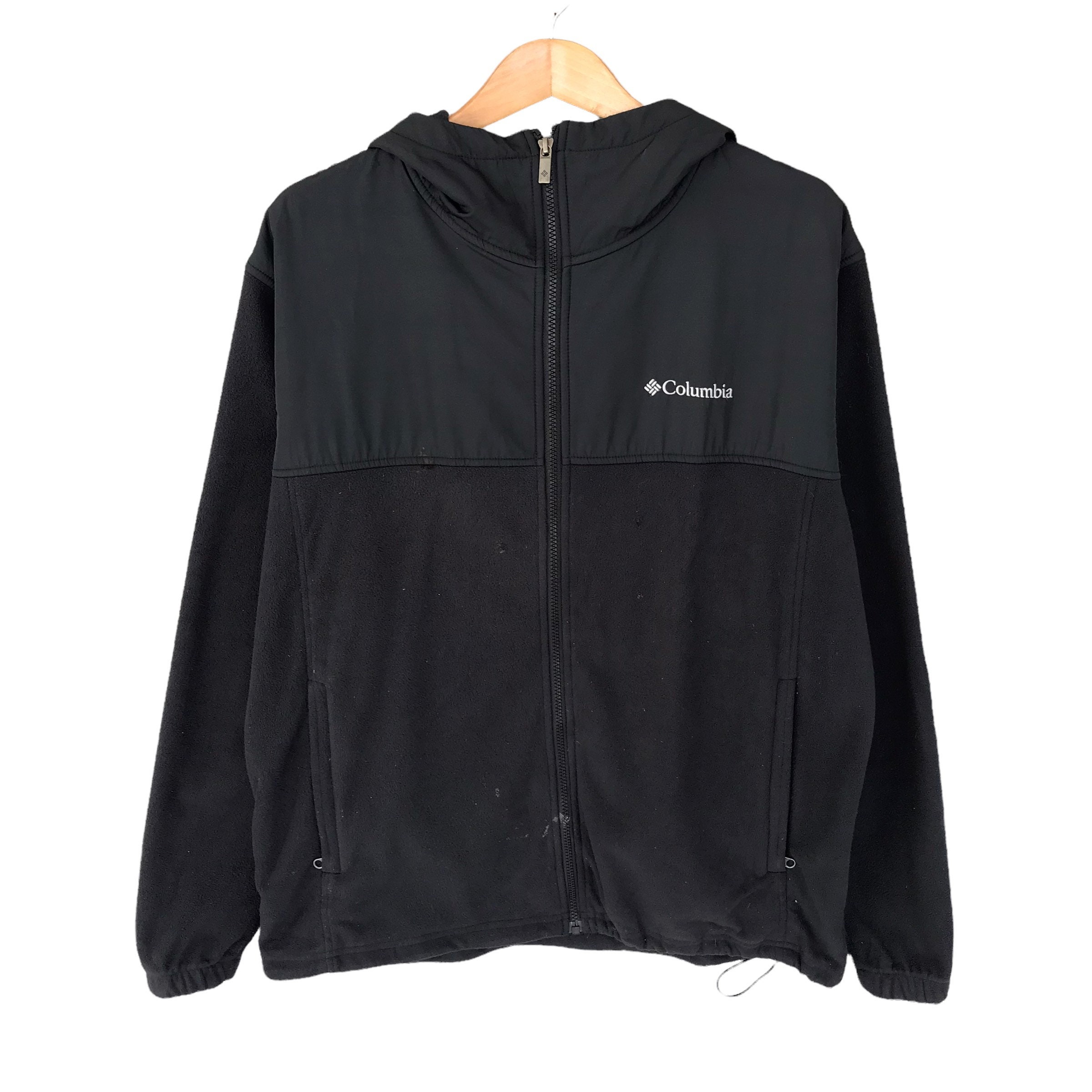 Vintage Columbia Sportwear Company Black Fleece Jacket Size Vintage Columbia Sportwear Company Black Fleece Jacket Size