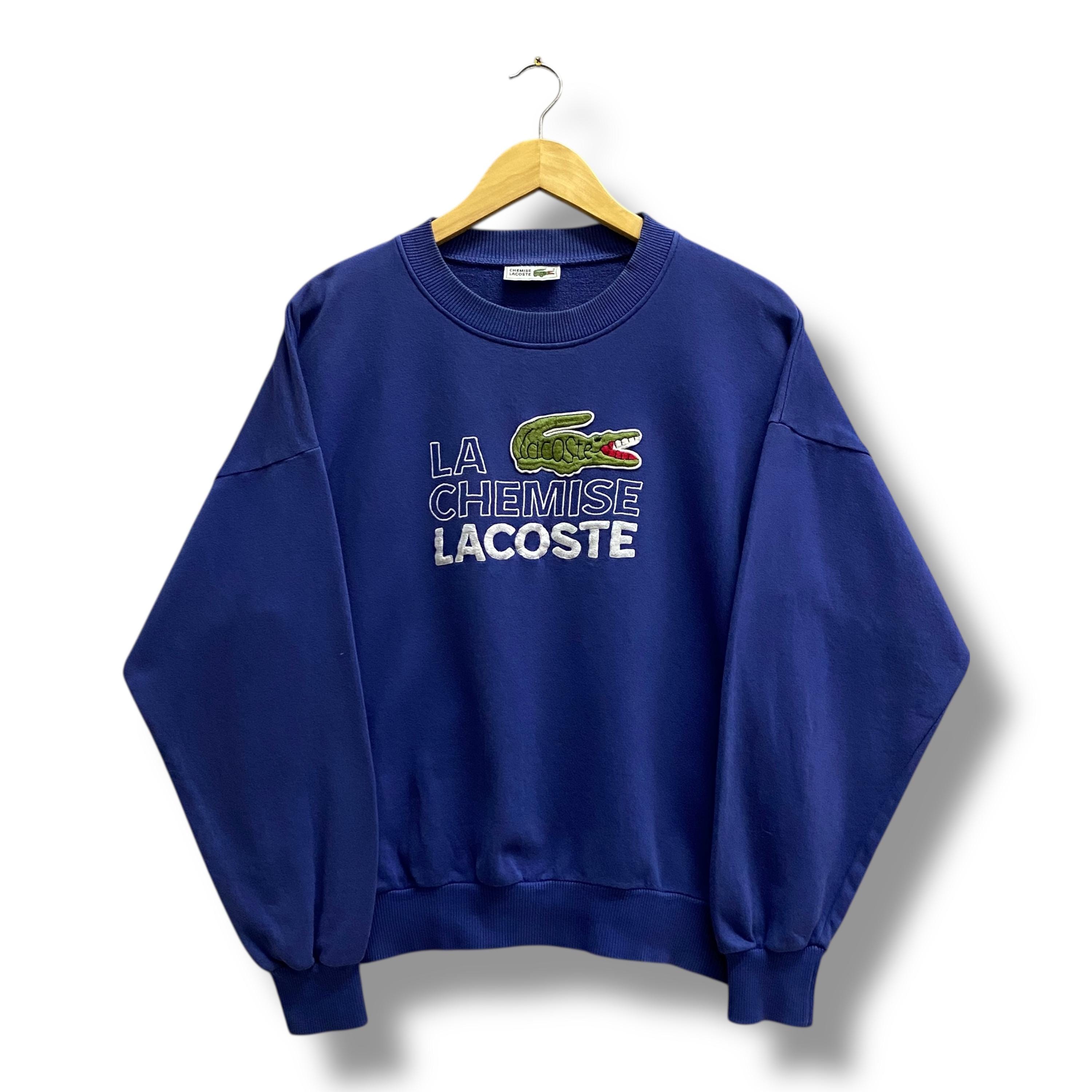 70'S】CHEMISE LACOSTE VINTAGEフレラコNavy 4 Chemise Lacoste