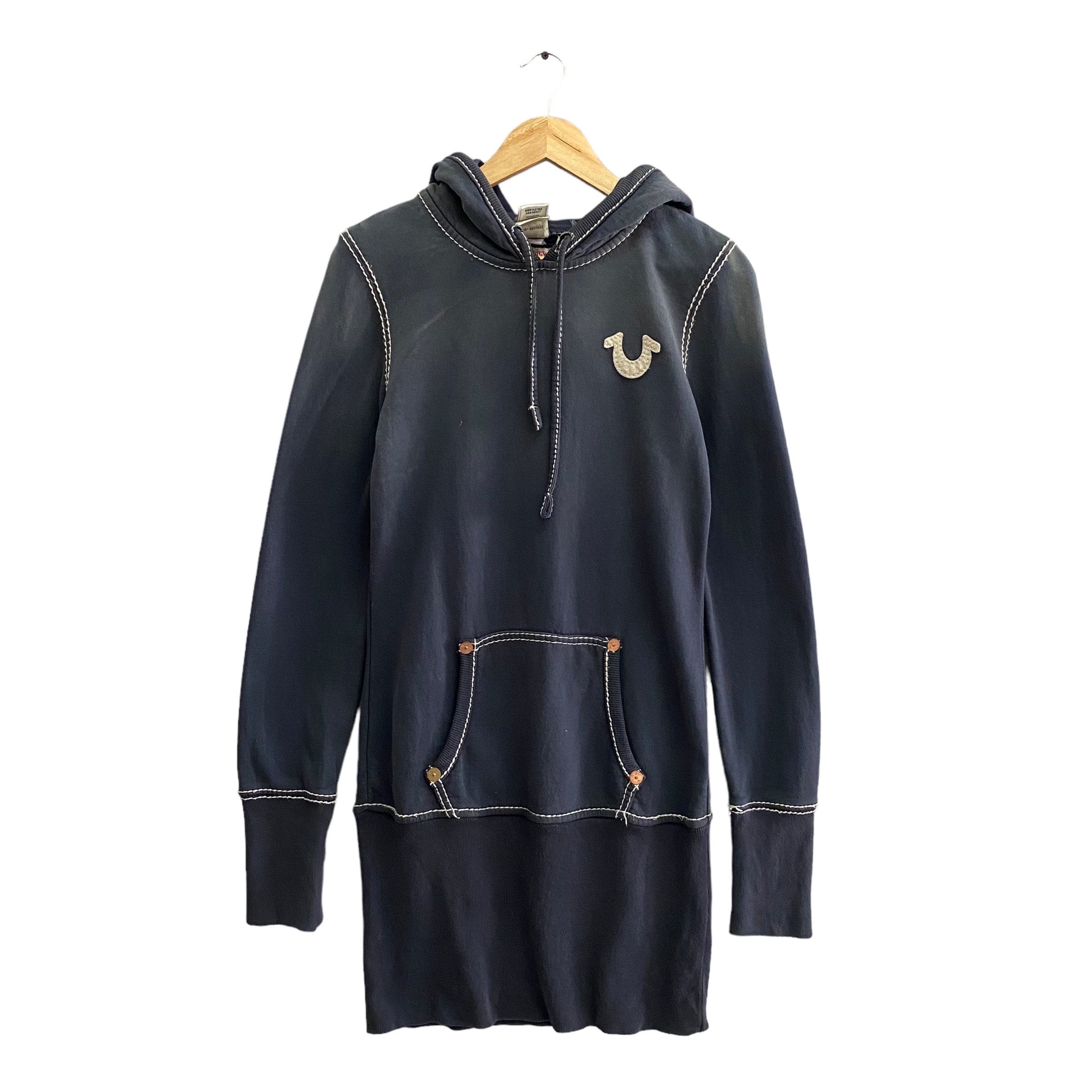 Navy true religion hoodie new arrivals