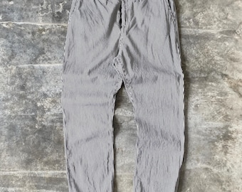 Pantaloni vintage giapponesi Gu Hickory a righe, pantaloni da lavoro retrò, stile streetwear classico, da donna, taglia grande