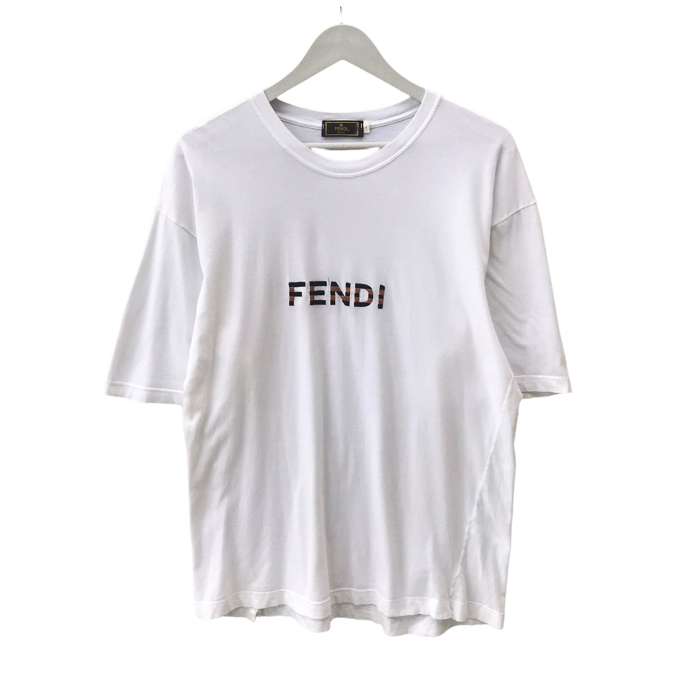 Fendi - Logo-Print Cotton-Jersey T-Shirt - Men - Black Fendi