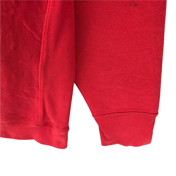 Vintage 90s Indiana University Red Sweatshirt Sma… - image 7