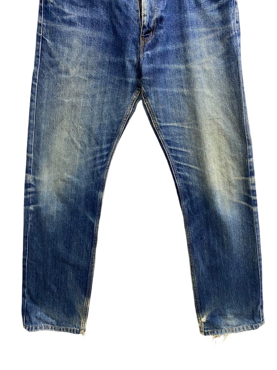 Vintage 90s Beams Japan Blue Jeans Size 32 Non Se… - image 3