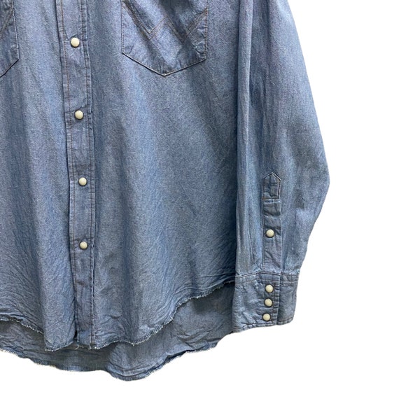 Vintage des années 1980, chemise western rayée Youngbloods pour hommes Style cowboy à manches longues bleu et noir perle Snap Shirt par Youngbloods - taille XL - Canada