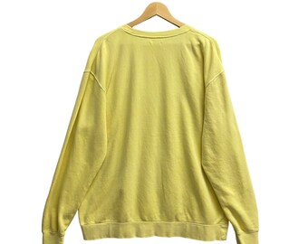 Vintage Hawaii Kailua Bay Yellow Sweatshirt Size Xlarge