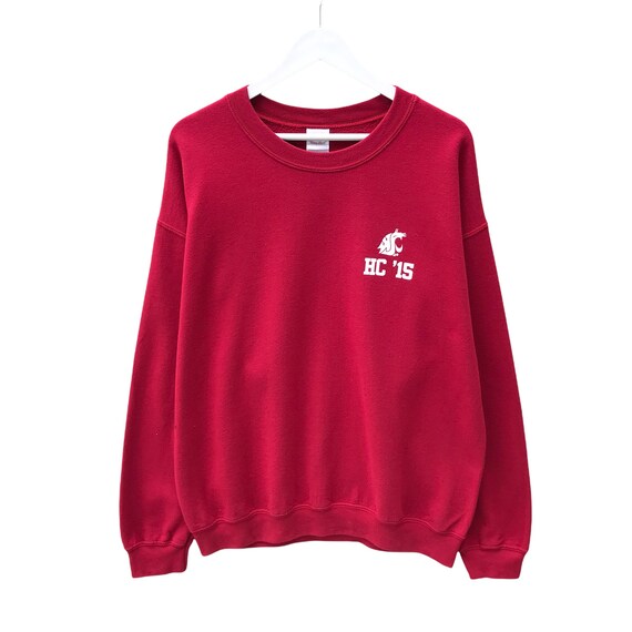Vintage Cougar Football Red Sweatshirt Large Coug… - image 2