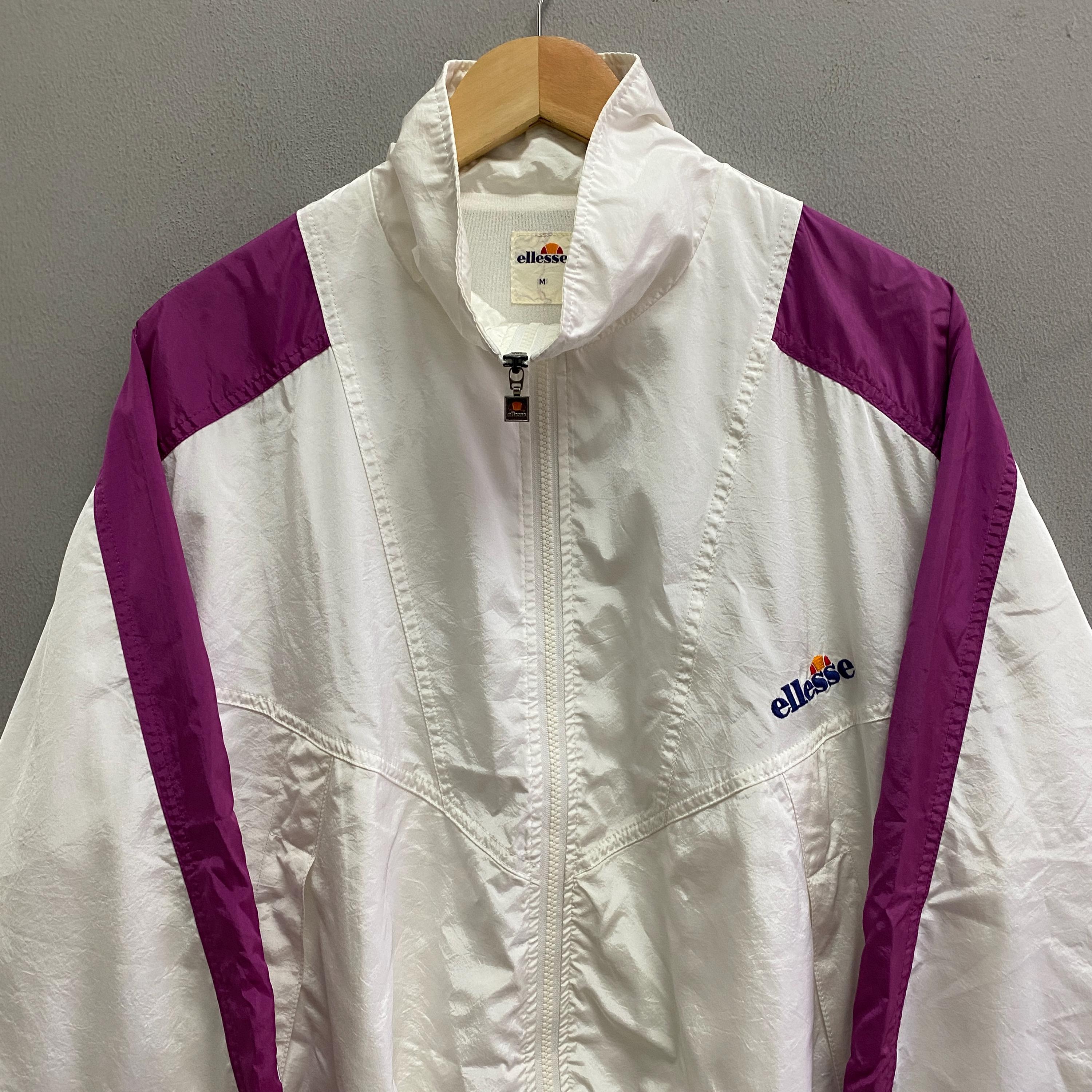 Ellesse レディース ウィンタースポーツジャケット (イタリア製)上下着 Vintage Y2K Ellesse Italia Women Windbreaker Jacket MEDIUM Ellesse