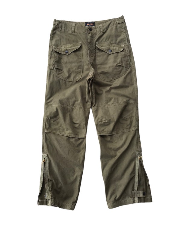 Vintage Beams Japan Cargo Pant Green 