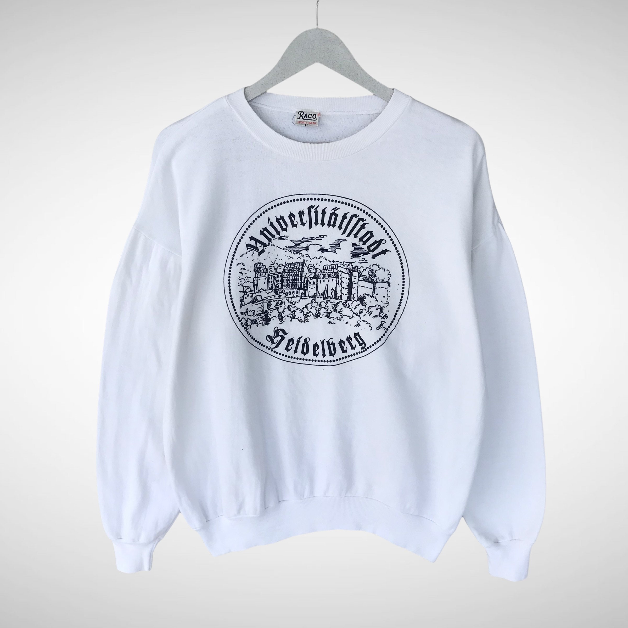90s Vintage REEBOK Essentials Center Logo Light Gray
