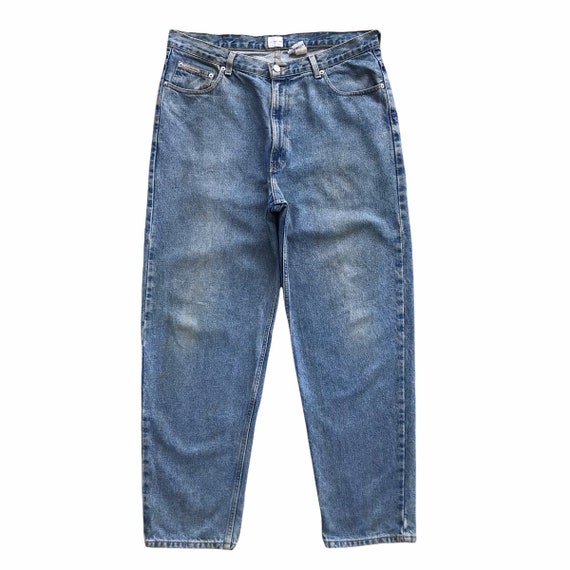 Vintage 90s Calvin Klein Easy Fit Blue Jeans Size… - image 1