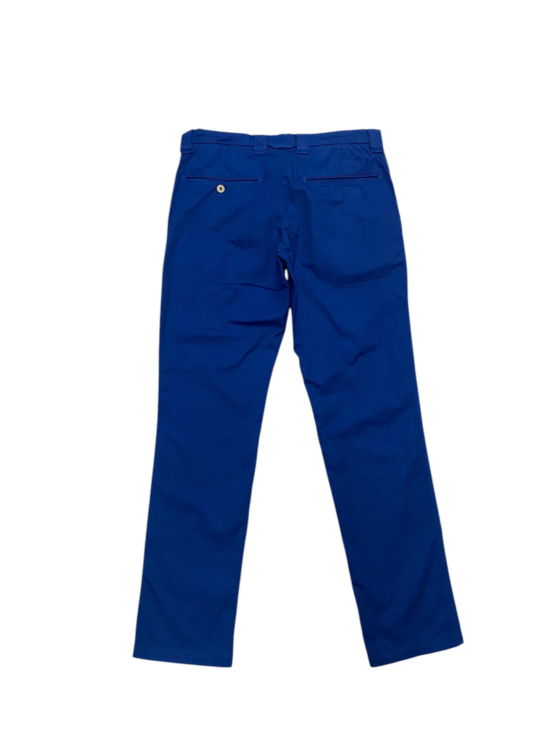 Vintage 90s Blue Blue Japan Casual Pant W34 Blue Blue Japan Zipper