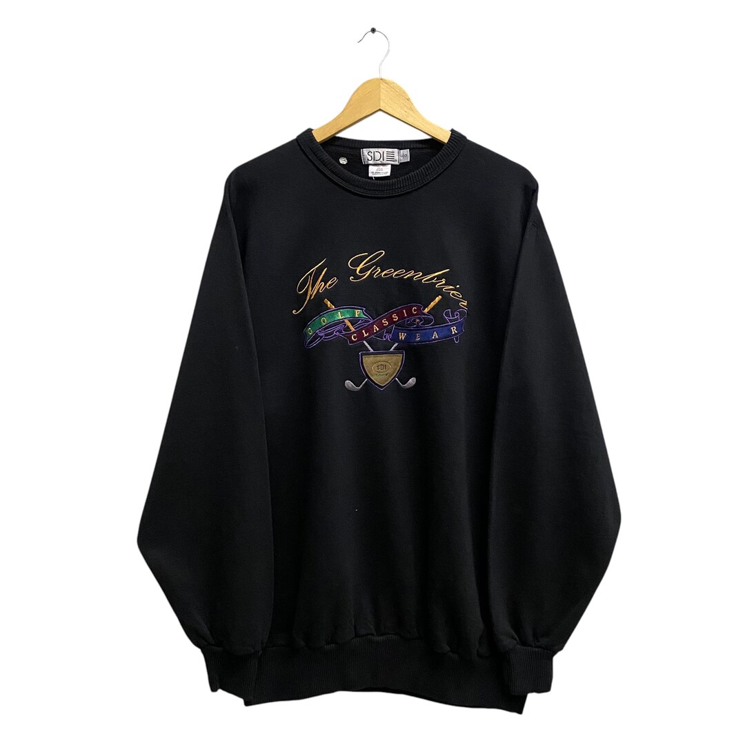 Vintage the Greenbrier Golf Classic Wear Black Sweatshirt