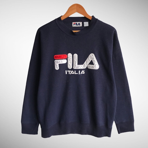 Vintage 90s Fila Sweatshirt Fila Crewneck Streetwear Fila - Etsy