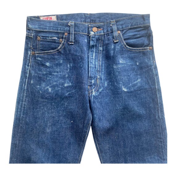 Vintage 90s Edwin Made in Usa Blue Jeans Size 30 Edwin Zipper Fly