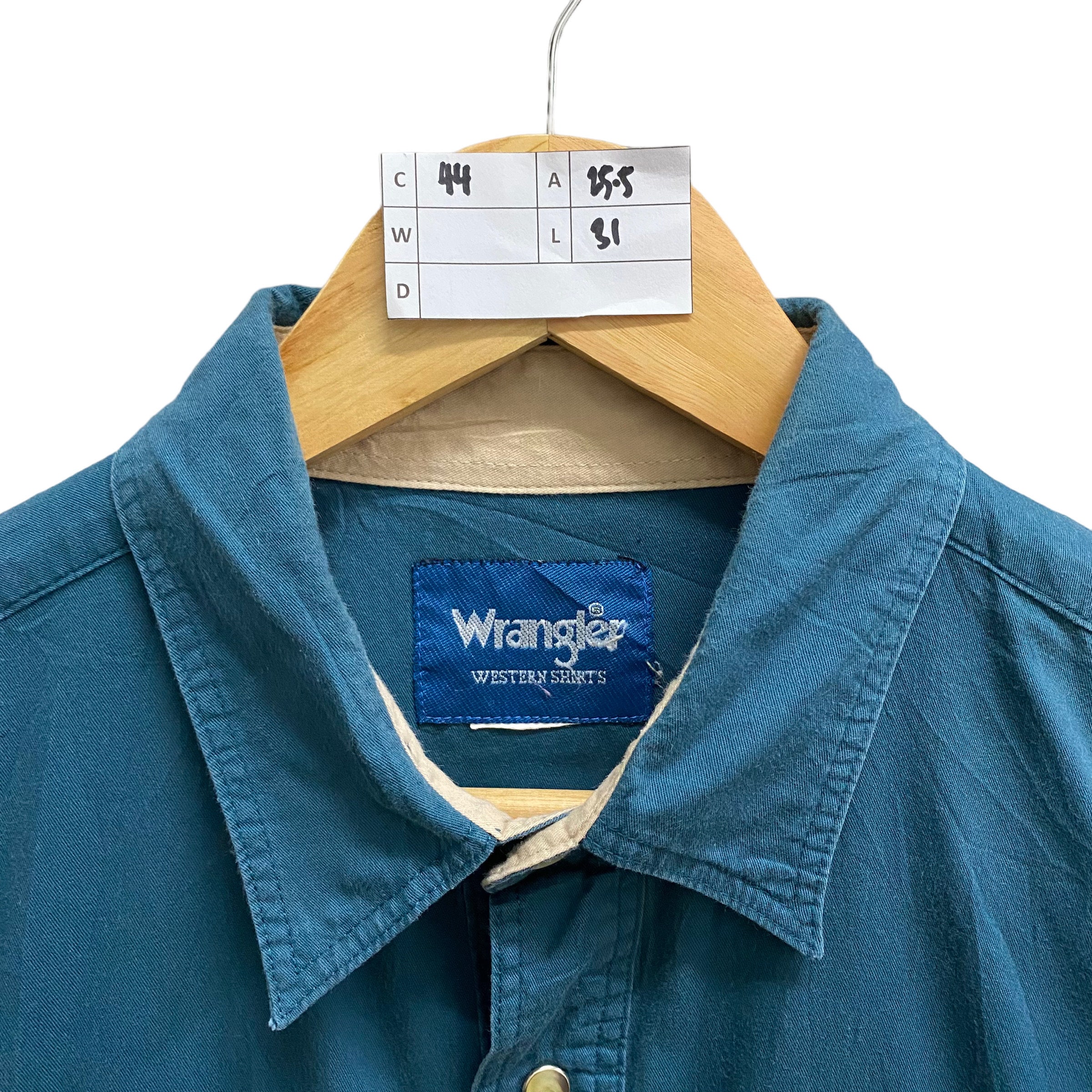 Chemise western à rayures Wrangler, taille L - France