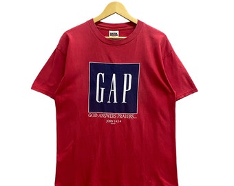 Vintage 1990s Gap Worldwide International Flag Graphic Made in USA