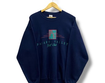 Vintage 90's Bear Valley Grey Sweatshirt XLARGE Bear Valley