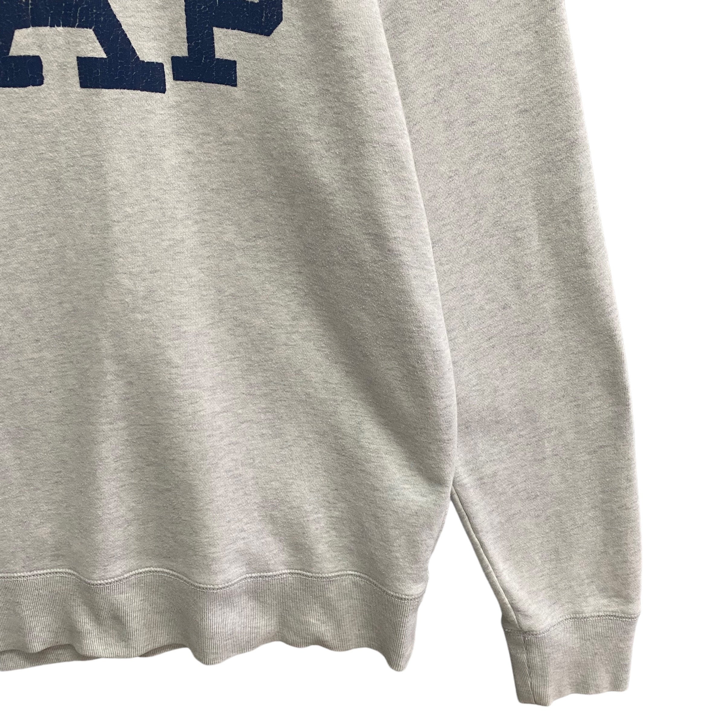 Vintage Y2K Gap Athletic Grey Sweatshirt Size LARGE Gap Sports 