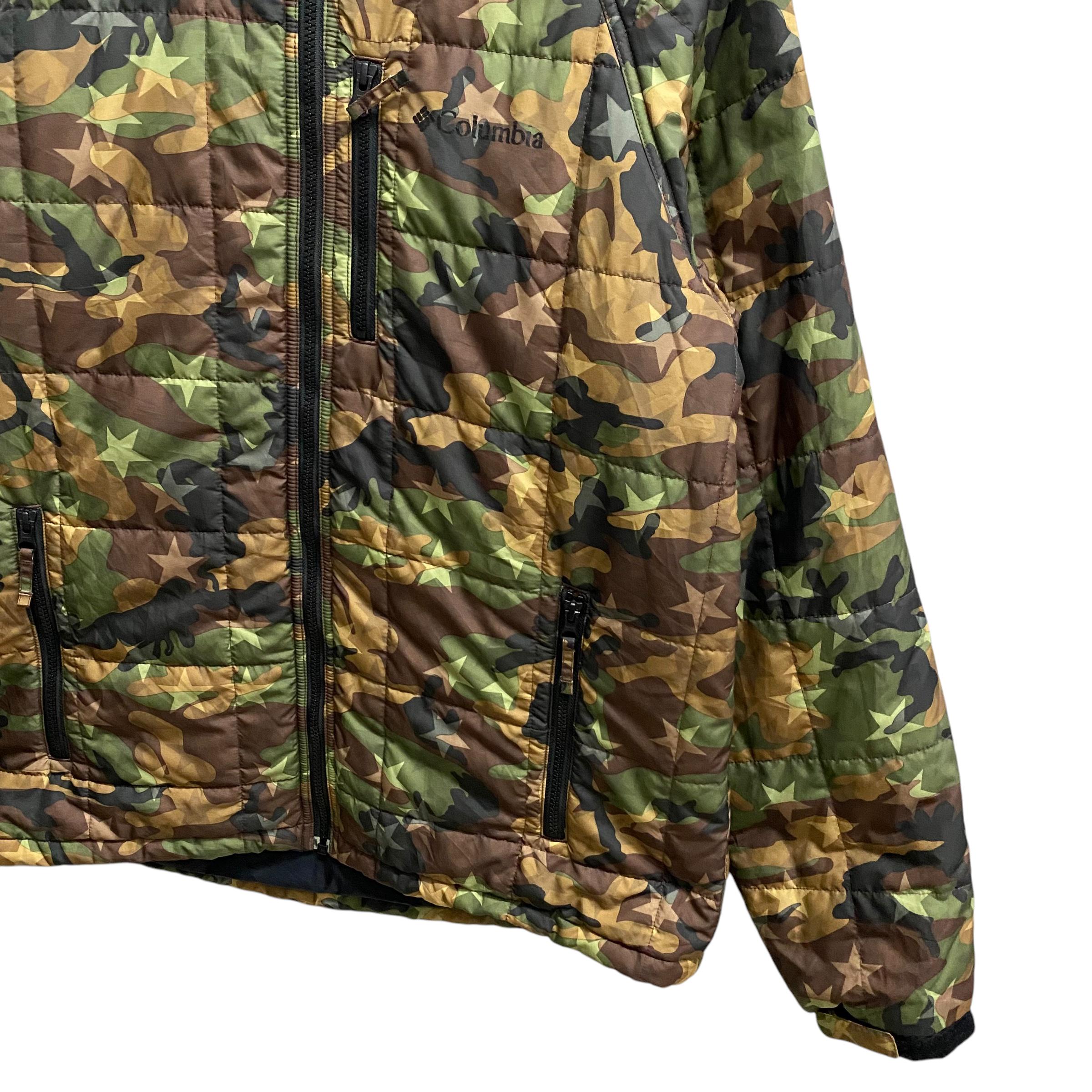 Vintage Columbia Camo Jacket Hoodie Xlarge Columbia Puffer Jacket